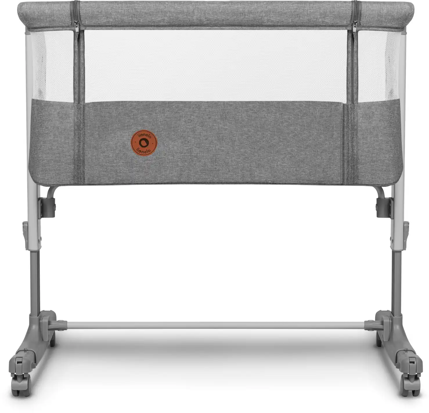 Приставне ліжечко 3 в 1 Lionelo Aurora Grey Concrete